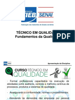 Técnico em Qualidade Atual