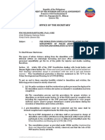 Pre-Demolition Consulatation Relative To The Deployment of Police Assistance