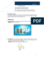 Practica #04 Metodos de Separaciones Comunes