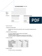 8 Ata de Reunião Ordinária