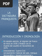 DICTADURA FRANQUISTA Apuntes