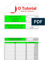 Planilha de Investimentos - O Tutorial