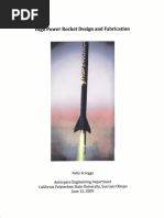 High Power Rocket And: Fabrication