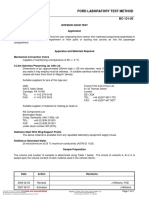 Ford Laboratory Test Method: Interior Odor Test Application