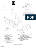 Installation Guide For Securedge 3000: #9 X 1-1/2" Ss Screw W/ Washer