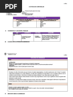 ACTIVIDAD de APRENDIZAJE - Conocemos Las Partes Gruesas de Mi Cuerpo