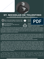 St. Nicholas de Tolentino: Patron Saint of Holy Souls