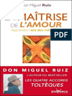 La Maitrise de L Amour Don Miguel Ruiz