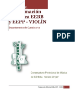 Programación Córdoba Violín