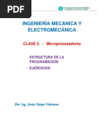 CLASE 5 - Microprocesadores, EMU 8086, Ejercicios