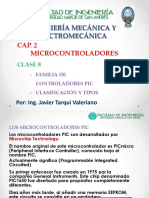 Clase 8 El MICROCONTROLADOR - Familia PIC