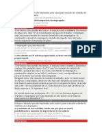 Indique A Situação Que Não Representa Justa Causa para Rescisão Do Contrato de Trabalho Pelo Empregador