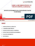 Reporte de Seguimientodel PAA - I Semestre 2021