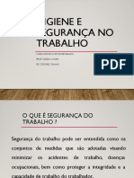 Higiene e Segurança No Trabalho