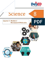 Science: Quarter 3: Module 2 Movement of Molecules