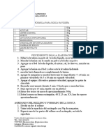 Formula de Rosca Navideña