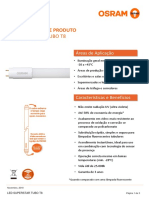 Datasheet - LED SUPERSTAR TUBO T8 G4