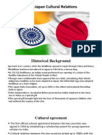 India Japan Cultural Relations