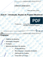 Projeto Mecânico - Introdução Apostila - Purquerio