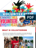 Volunteerism Presentation A.Y 2020 2021