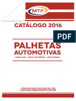 Catalago Palhetas MTF