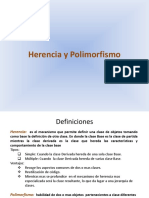 Herencia y Polimorfismo