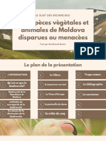 Les Espèces Vègètales Et Animales de Moldova Disparues Ou Menacèes