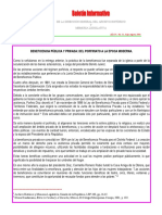 Beneficencia Pública y Privada Del Porfiriato A La Epoca Moderna.