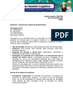 Evidencia 1. Actores de La Cadena de Abastecimiento.