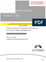 Simulacro Libre y Claves 2021-Noviembre Ascenso