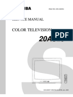 Color Television: Service Manual