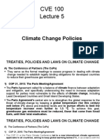 Climate Change - Policies - Lecture 5 (1) - 21E