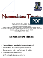 Nomenclatura Técnica 