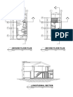 Ground Floor Plan Second Floor Plan: Scale: Mts. 1:100 Scale: 1:100 Mts