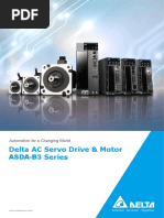 Delta AC Servo Drive & Motor ASDA-B3 Series: Automation For A Changing World