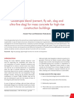 Technical Paper On Quadruple Blend For Mass Concrete. 16