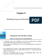 Modelling Long-Run Relationship in Finance: Introductory Econometrics For Finance' © Chris Brooks 2013 1