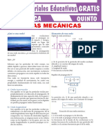 Ondas Mecánicas para Quinto Grado de Secundaria