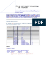 Introducción Al Sistema Internacional de Unidades