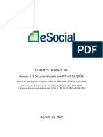 Leiautes Do Esocial v. S-1.0 (Cons. Até NT 03.2021)