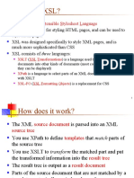 What Is XSL?: XSL Extensible Stylesheet Language