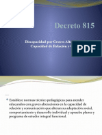 Decreto 815