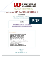 Ficha Técnica de Jarabes Aromatico y Jarabe de Ondansetron