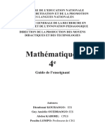 Guide Maths 4e