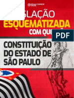 Legislação Esquematizada - Constituição Do Estado de São Paulo - Capa Atualizada