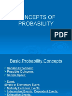 Concepts of Probability