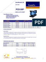 Perkins Data Sheet PCS100-150P