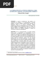 La Formación en La Justicia Indígena Como Alternativa Frente Al Pluralismo Jurídico