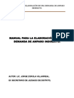 Manual para Demanda de Amparo