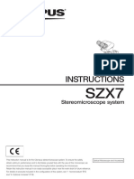 Instructions: Stereomicroscope System